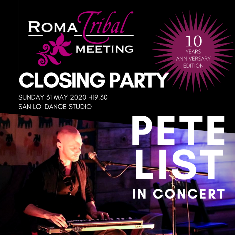Closing Party: Pete List in concert